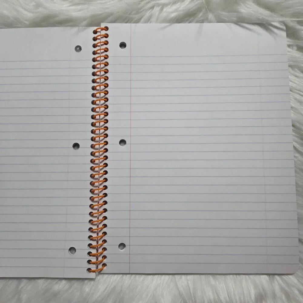 Mead Sketch Tiger Design Spiral Notebook